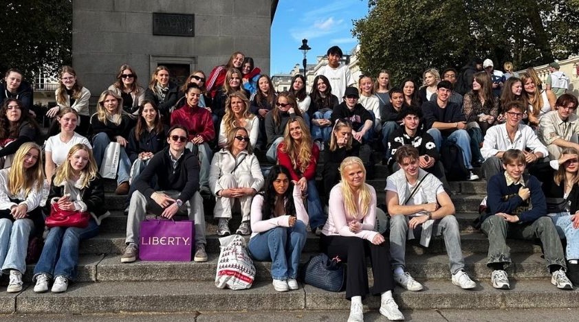 Group photo in London